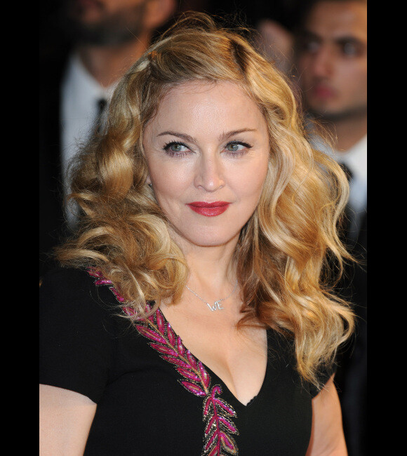 Madonna présente son film W.E. au festival de Londres, le 23 octobre 2011.