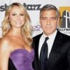 George Clooney et Stacy Keibler, à Los Angeles le 24 octobre 2011 au gala de la chaîne Starz.