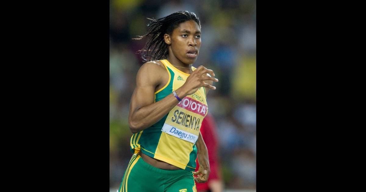 Caster Semenya La Championne Hermaphrodite Fait Quipe Avec Une