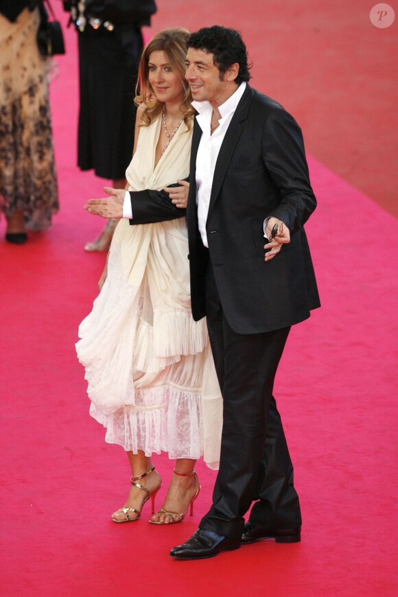 Amanda Sthers et Patrick Bruel à Cannes, en mai 2007.