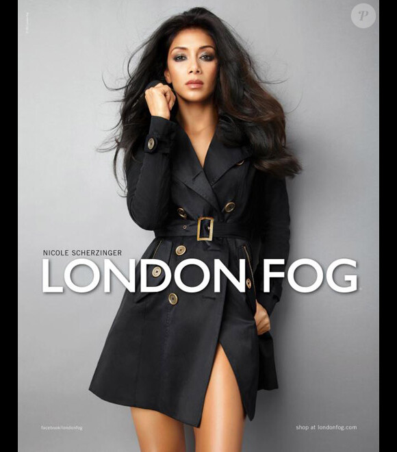 Nicole Scherzinger use de tout ses charmes, pour le plus grand bonheur de London Fog.