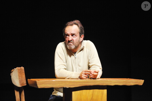 Bruno Solo en août 2011 au Théâtre de Marigny dans la pièce L'ouest solitaire 