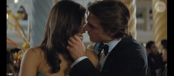 Paula Patton et Tom Cruise dans Mission : Impossible - Protocole Fantôme