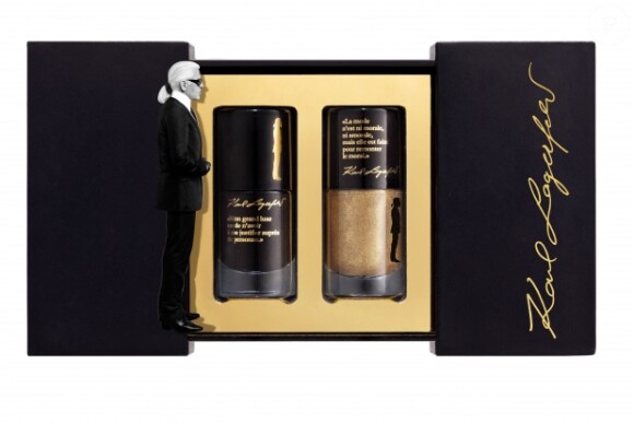 Karl Lagerfeld lance une collection capsule de produits de beauté en collaboration avec Sephora.