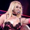 Britney Spears lors de son concert, au stade de Wembley, à Londres, le 31 octobre 2011