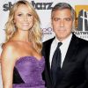George Clooney et sa chérie Stacey Keibler en octobre 2011 à Los Angeles