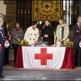 Letizia d'Espagne lors de la journée de la Croix-Rouge à Madrid, le 3 novembre 2011