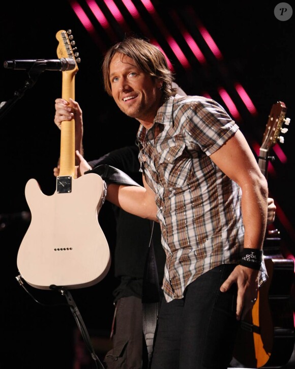 Keith Urban en concert à Nashville le 10 juin 2011