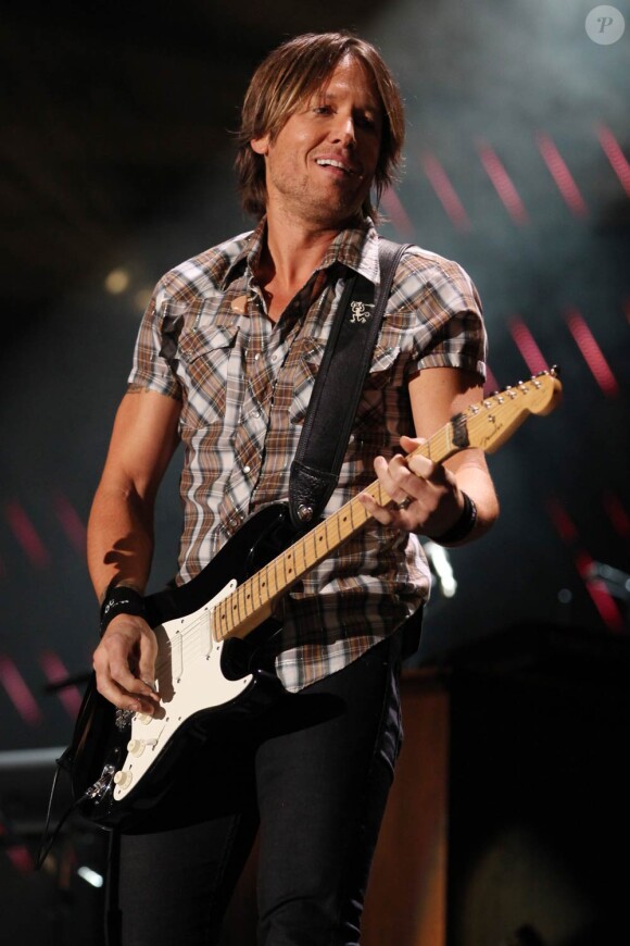 Keith Urban en concert à Nashville le 10 juin 2011