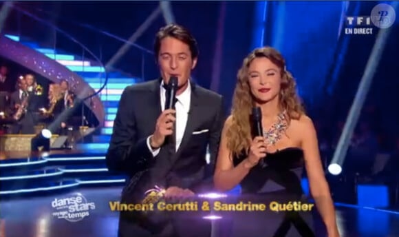 Vincent Cerutti et Sandrine Quétier dans Danse avec les stars 2, samedi 5 novembre 2011, sur TF1