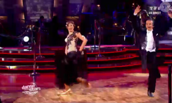 Francis Lalanne et Silvia dans Danse avec les stars 2, samedi 5 novembre 2011, sur TF1
