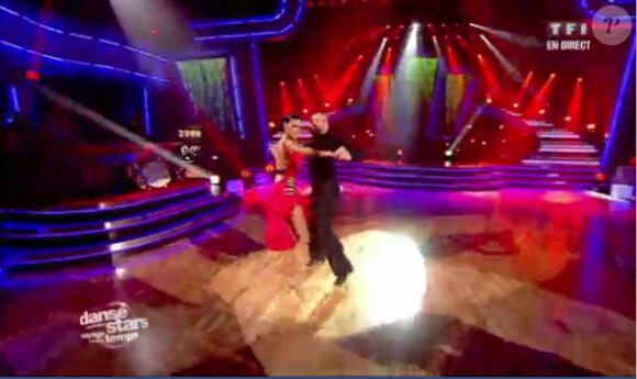 Philippe Candeloro et Candice dans Danse avec les stars 2, samedi 5 novembre 2011, sur TF1