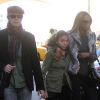 David Bowie et sa femme Iman vont chercher leur fille Alexandria à l'école, à New York le vendredi 4 novembre 2011