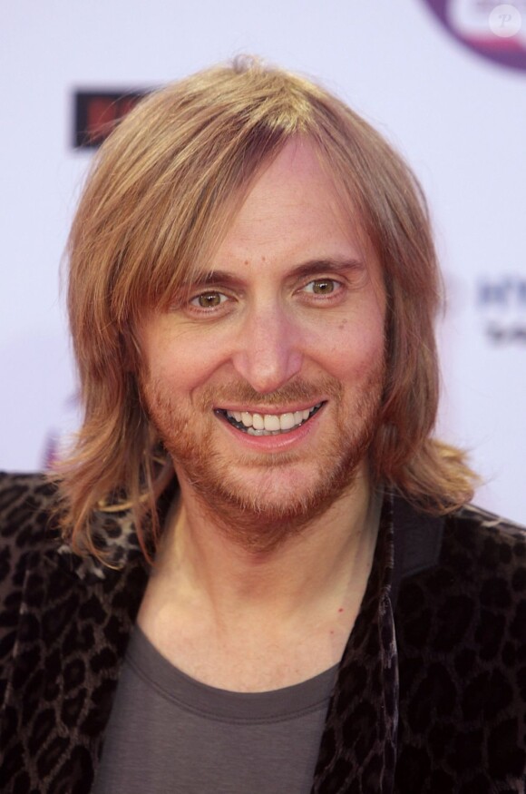 David Guetta arrive aux MTV Europe Music Awards 2011 à Belfast, le 6 novembre 2011