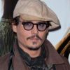 Johnny Depp à Paris pour Rhum Express le 8 novembre 2011.
