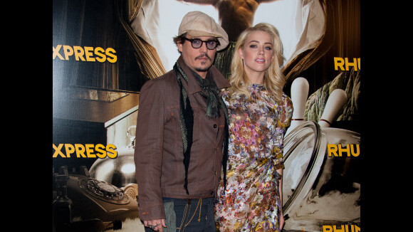 Johnny Depp à Paris avec la bombe Amber Heard