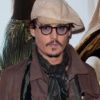 Johnny Depp à Paris pour Rhum Express le 8 novembre 2011.