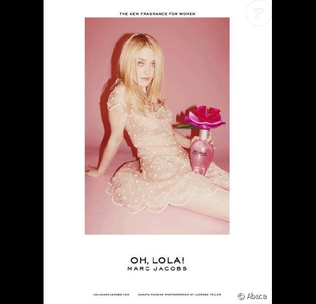 La publicité du parfum Oh, Lola ! de Marc Jacobs, objet du scandale.
