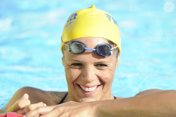 Laure Manaudou le 26 juin 2011 à Paris