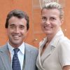 Arnaud Lagardère et son ex-femme Manuela en 2007.