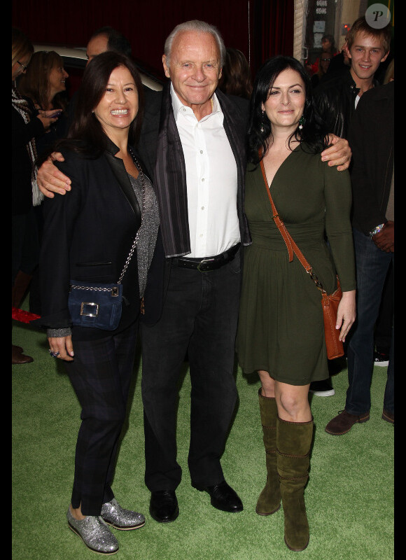 Anthony Hopkins le 12 novembre 2011 à Los Angeles