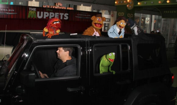 Les Muppets le 12 novembre 2011 à Los Angeles