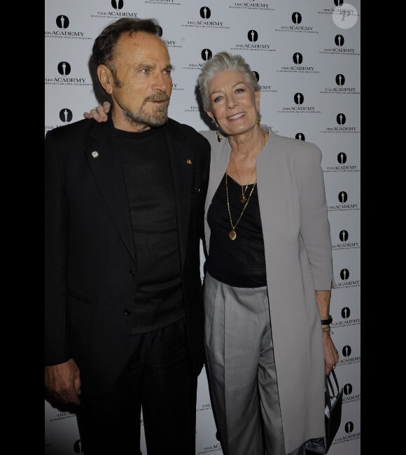 Franco Nero et Vanessa Redgrave pour l'hommage rendu par l'Académie des Oscars à Londres le 13 novembre 2011.