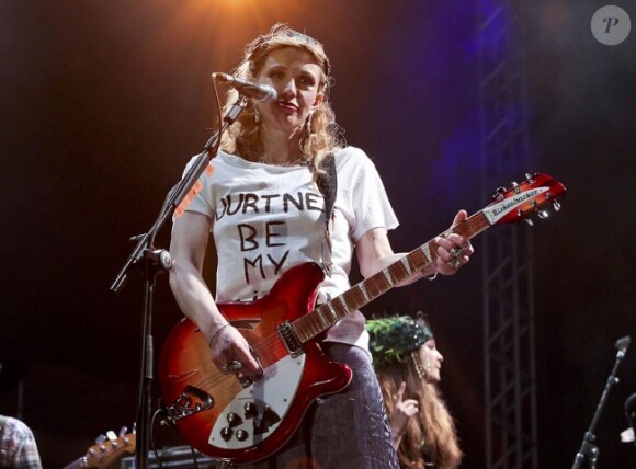 Courtney Love en concert à Sao Paulo au Brésil le 13 novembre 2011