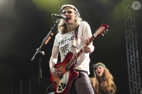 Courtney Love en concert à Sao Paulo au Brésil le 13 novembre 2011