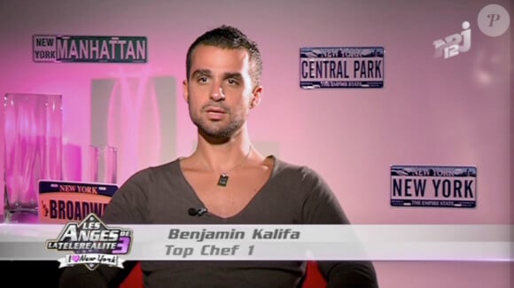 Benjamin Kalifa dans Les Anges de la télé-réalité 3 le lundi 14 novembre 2011 sur NRJ 12