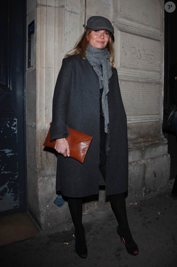 Axelle Laffont lors du 35e anniversaire du magazine Premiere, le 14 novembre 2011, au Silencio, à Paris.