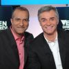Pascal Légitimus et Cyril Viguier sur le plateau de l'émission Vendredi sur un plateau !, diffusée le 18 novembre 2011 sur France 3