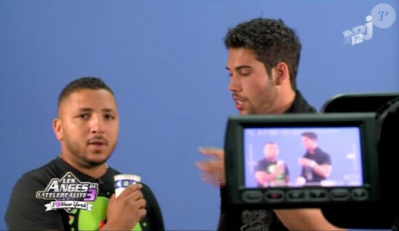 Kamel et Kevin passent un casting dans Les Anges de la télé-réalité 3 sur NRJ 12 le jeudi 17 novembre 2011