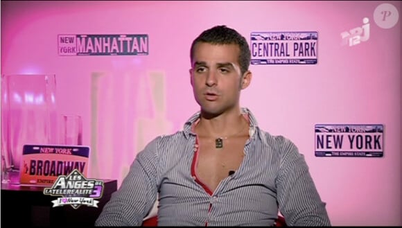 Benjamin dans Les Anges de la télé-réalité 3 sur NRJ 12 le jeudi 17 novembre 2011