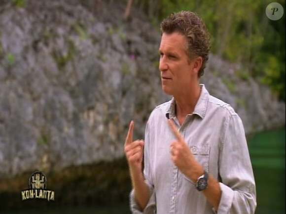 Denis Brogniart dans Koh Lanta - Raja Ampat le vendredi 18 novembre 2011 sur TF1