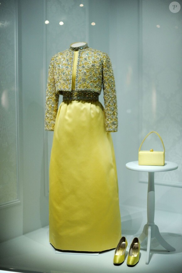 La tenue d'investiture de Patricia Ryan Nixon, exposée à Washington au Musée National de l'Histoire Américaine.
