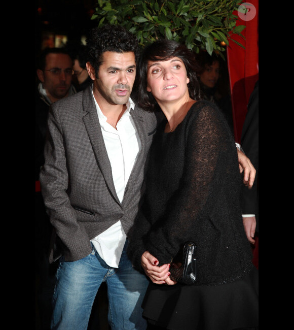 Jamel Debbouze et Florence Foresti lors de l'avant-première du film Hollywoo à Paris le 21 novembre 2011