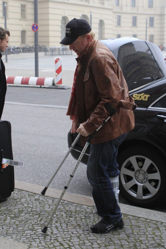 Boris Becker à Berlin le 9 novembre 2011