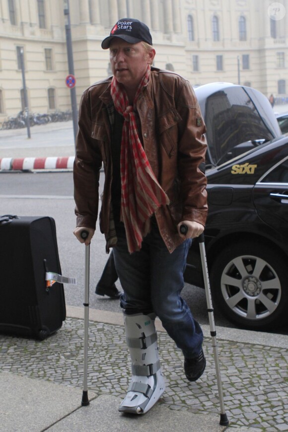 Boris Becker à Berlin le 9 novembre 2011