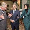 Le prince Charles et sa femme Camilla Parker Bowles et le président turc Abdullah Gül et sa femme Hayrunnisa le 23 novembre à Clarence House à Londres