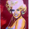 Clara Morgane en Marilyn Monroe pour l'opération Histoire de... contre le sida.