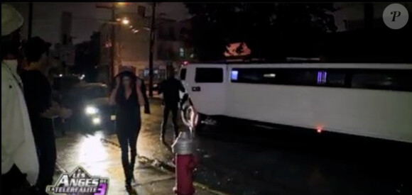 La limousine dans les Anges de la télé-réalité 3, vendredi 25 novembre 2011, sur NRJ 12
