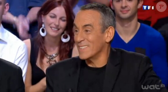 Thierry Ardisson sur le plateau des Enfants de la télé sur TF1 le samedi 26 novembre 2011 - émission enregistrée le 7 novembre 2011