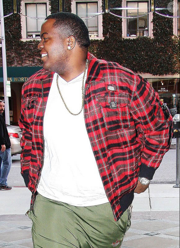 Sean Kingston dans les rues de Los Angeles le 14 novembre 2011