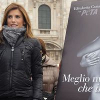 Elisabetta Canalis : Transformée en garçon, elle reste toujours aussi sexy