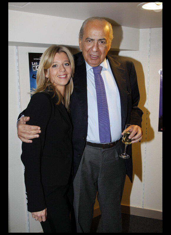 Wendy Bouchard et Pierre Bénichou lors de la soirée "Europe 1 fait Bobino" à Paris, le 28 novembre 2011