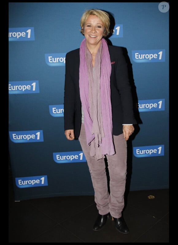 Ariane Massenet lors de la soirée "Europe 1 fait Bobino" à Paris, le 28 novembre 2011