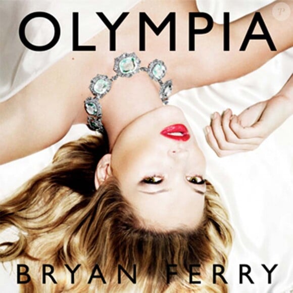 Kate Moss sur la pochette de l'album Olympia de Bryan Ferry, octobre 2010.