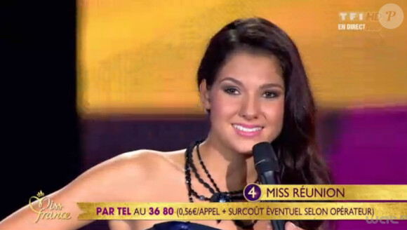 Miss Réunion faisait partie des finalistes, le samedi 3 décembre 2011 à Brest, lors de l'élection de Miss France 2012.