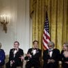 La remise des honneurs du Kennedy Center à Washington le 3 décembre 2011 : Meryl Streep est dissipée